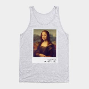 leonardo da vinci - basic bitch mona lisa Tank Top